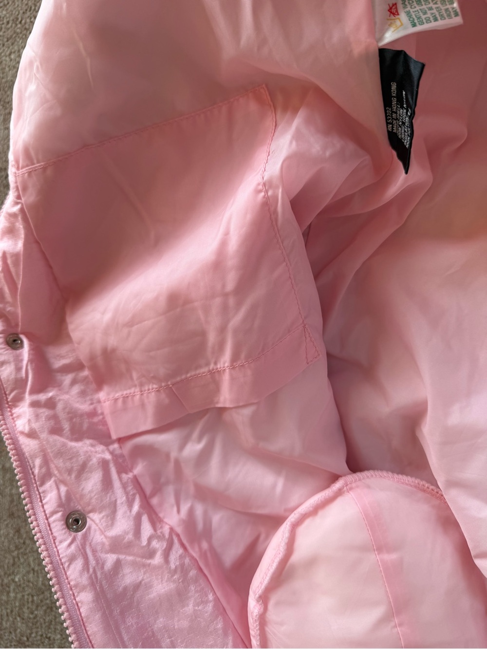 Vintage Snuggler Women’s Pink Puffer Jacket - - Picture 8 of 11